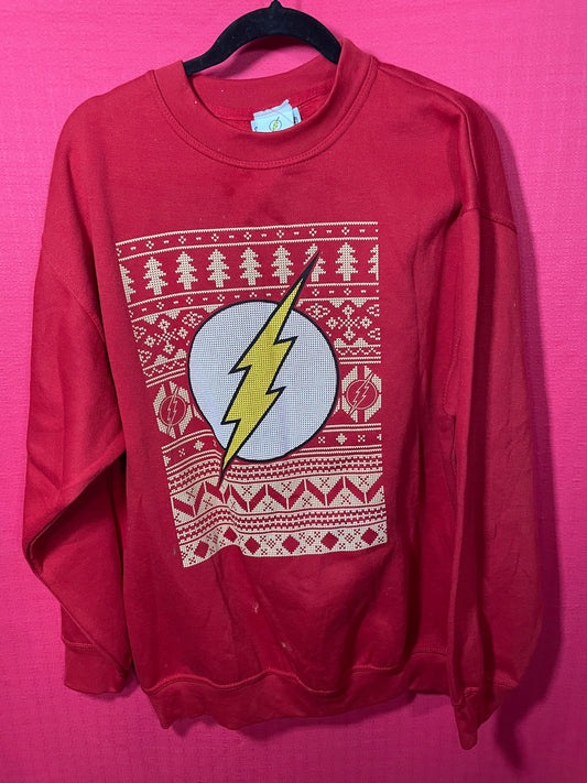 Absolute Size L rare The Flash Xmas sweatshirt 🌲