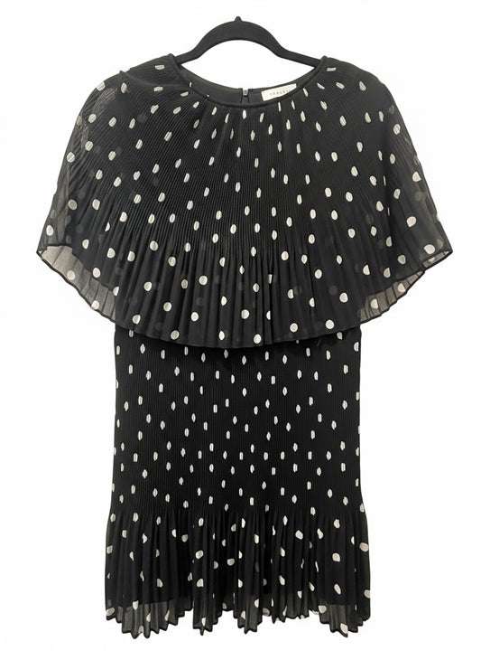Size 10 Polka dot plisse dress
